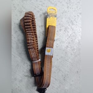 NWT • CARHARTT Shock Absorbing Leash • Brown • Size Large (6ft x 1in)